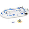 Sea Eagle - SE9 Fisherman's Dream Package 4 Person 10'11" White/Blue  Motormount Boat ( SE9K_FD )