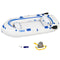 Sea Eagle - SE9 Startup Package 4 Person 11' White/Blue Inflatable Boat Motormount Boats Series  ( SE9K_ST )