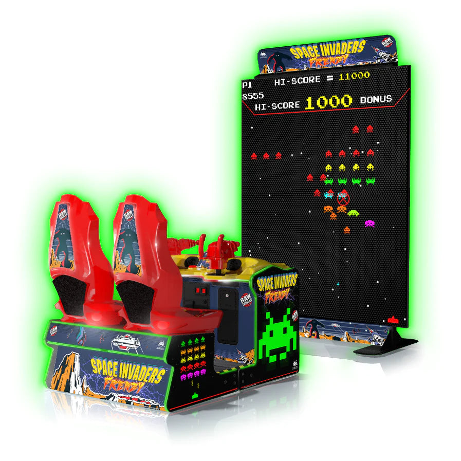 Raw Thrills - Space Invaders Frenzy Arcade Game - 026547N