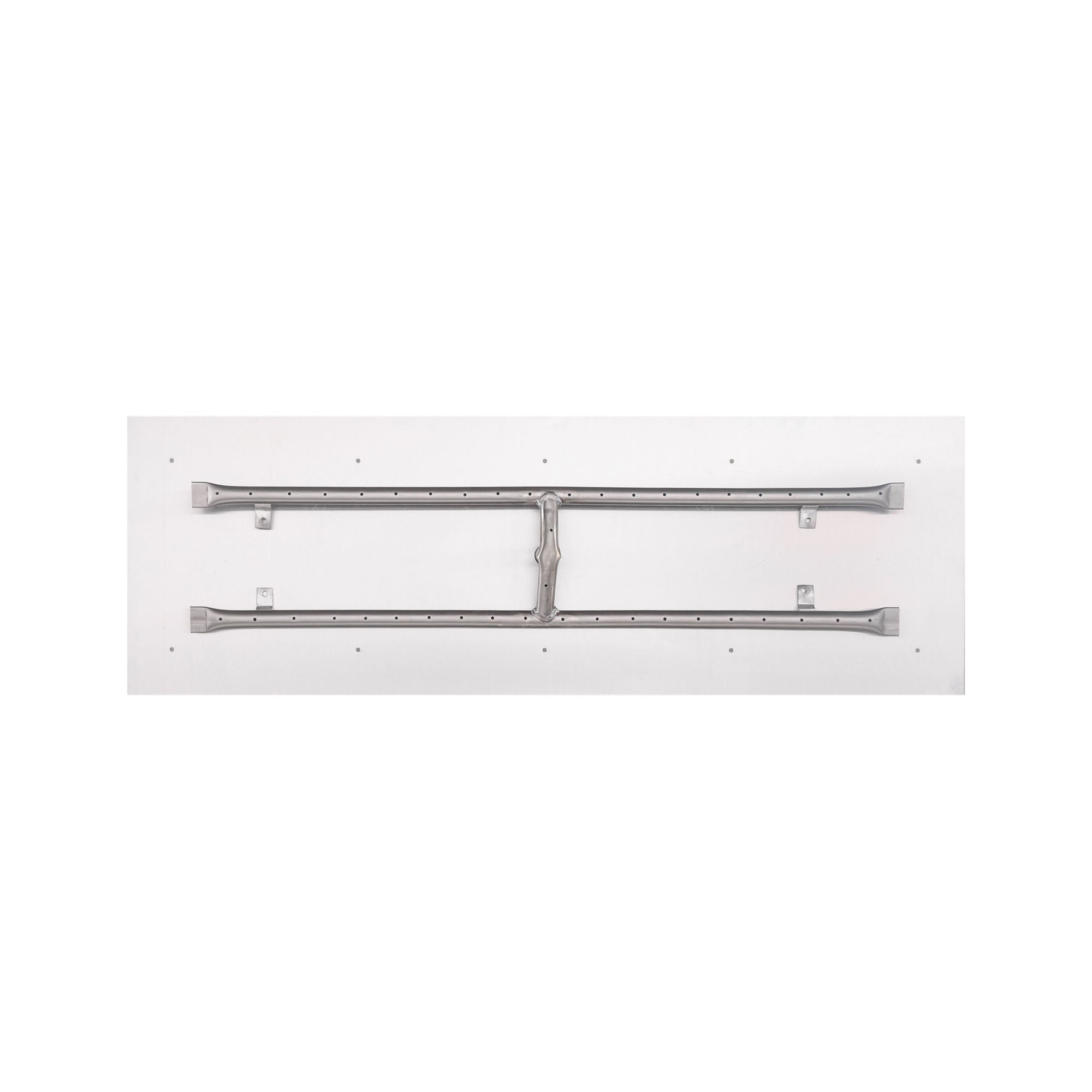 The Outdoor Plus - 84 Inch Rectangle Stainless Steel Pan and 72 Inch H-Burner - OPT-REFD1284