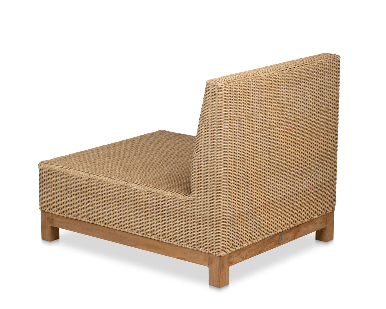 CO2 Design - Savannah Slipper Chair - Natural W/ Wheat Cushions