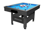 The Orlando Outdoor Bumper Pool Table in Black (Non-Slate)