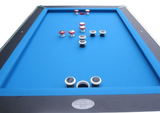 "The Brickell" Pro Slate Bumper Pool Table in Black