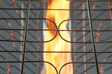 RADTec 93" Pyramid Flame Propane Patio Heater - Stainless Steel Finish (41,000 BTU)