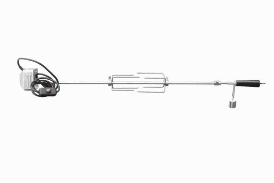 TruFlame - Rotisserie Kit for 32" Grill (Includes 40 lb. motor, spit, forks, handle, mount collar and bracket) | TFRK-32