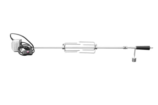 TruFlame - Rotisserie Kit for 40" Grill (Includes 40 lb. motor, spit, forks, handle, mount collar and bracket) | TFRK-40