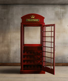 RAM Game Room - English Phone Booth - Bar Cabinet OEBRCB