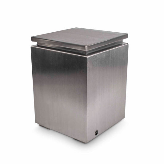 The Outdoor Plus - Propane Tank Enclosure with Removeable Top - Stainless Steel - OPT-LPHIDESS