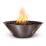 The Outdoor Plus - 31" Remi Hammered Copper Fire Bowl - NG, LP - OPT-31RCFO