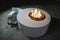 The Outdoor Plus - Isla Fire Pit 42" - Stainless Steel - NG, LP - OPT-IFPSS42