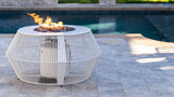 The Outdoor Plus - Cesto Fire Pit 60" & Gravity Lounge Chair - NG, LP - OPT-CSTO60-PTLC