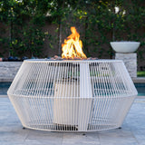 The Outdoor Plus - Cesto Fire Pit 60" & Gravity Lounge Chair - NG, LP - OPT-CSTO60-PTLC