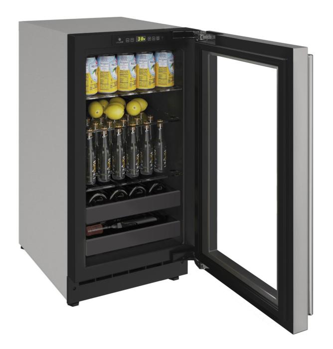 U-Line - 18" 2000 Series Beverage Center - 2218BEV