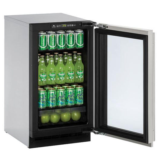 U-Line - 18" 2000 Series Refrigerator - 2218RGL