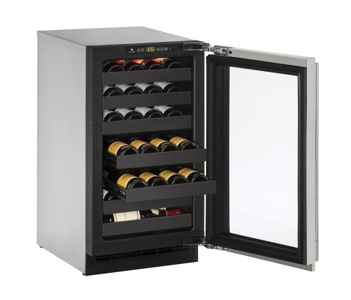 U-Line - 18" 2000 Series Wine Refrigerator - 2218WC