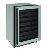 U-Line - 24" 2000 Series Wine Refrigerator - 2224WC