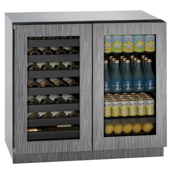 U-Line - 36" 3000 Series Beverage Center - U-3036BVWC