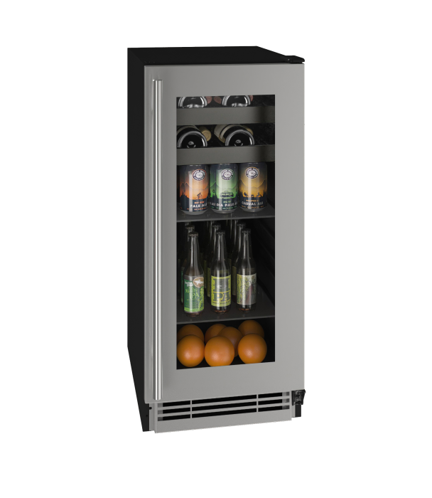 U-Line - 15" 1 Class Beverage Center - UHBV115