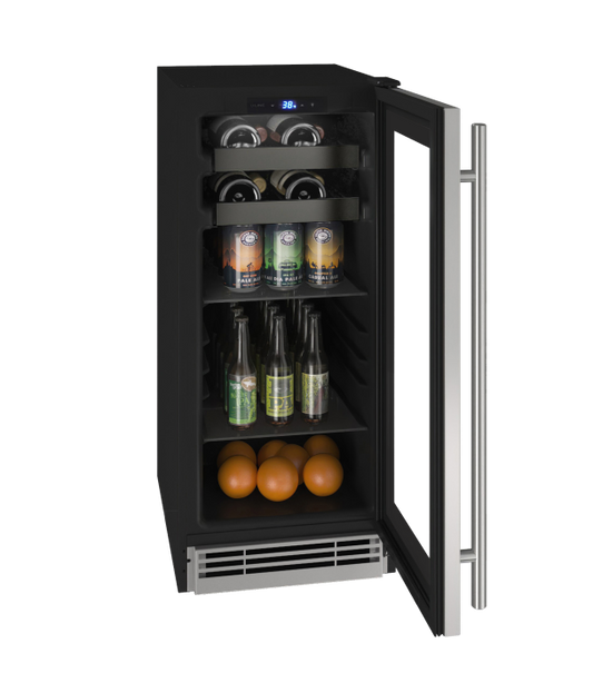 U-Line - 15" 1 Class Beverage Center - UHBV115