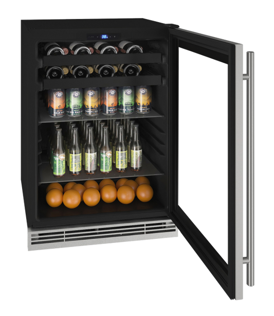 U-Line - 24" 1 Class Beverage Center - HBV124