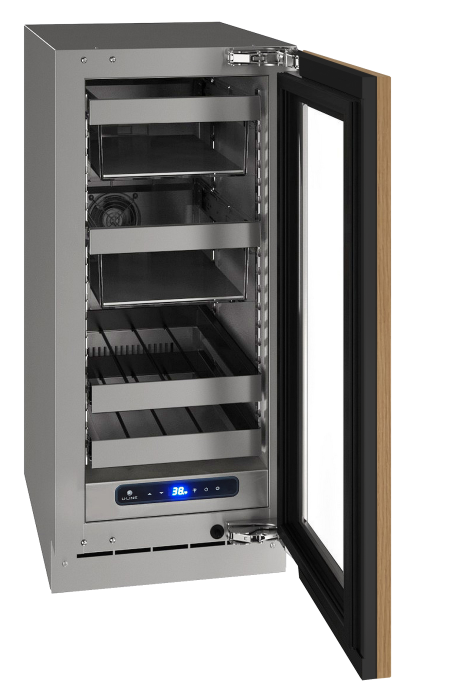 U-Line - 15" 5 Class Slide & Secure™ Beverage Center - UHBV515