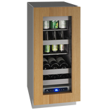 U-Line - 15" 5 Class Slide & Secure™ Beverage Center - UHBV515