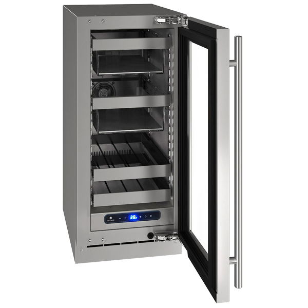 U-Line - 15" 5 Class Slide & Secure™ Beverage Center - UHBV515