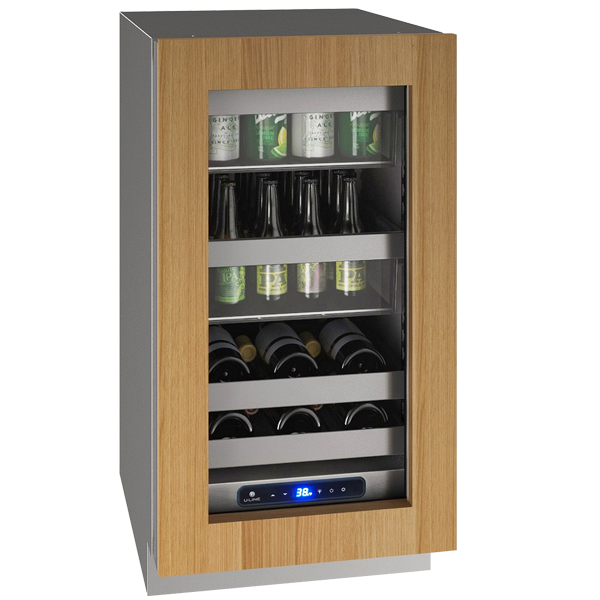 U-Line - 18" 5 Class Slide & Secure™ Beverage Center - UHBV518