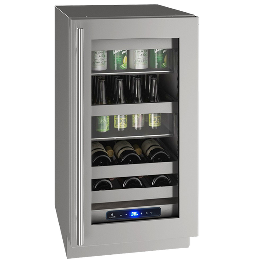 U-Line - 18" 5 Class Slide & Secure™ Beverage Center - UHBV518