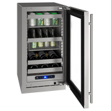 U-Line - 18" 5 Class Slide & Secure™ Beverage Center - UHBV518