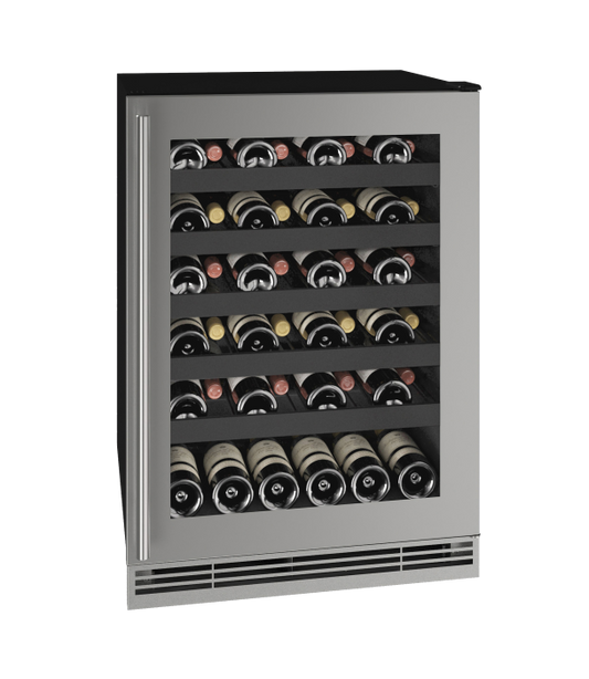 U-Line - 24" 1 Class Wine Refrigerator - HWC124