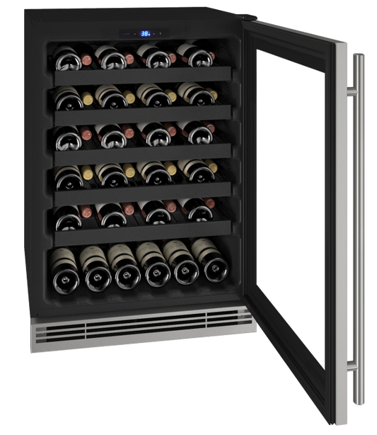 U-Line - 24" 1 Class Wine Refrigerator - HWC124