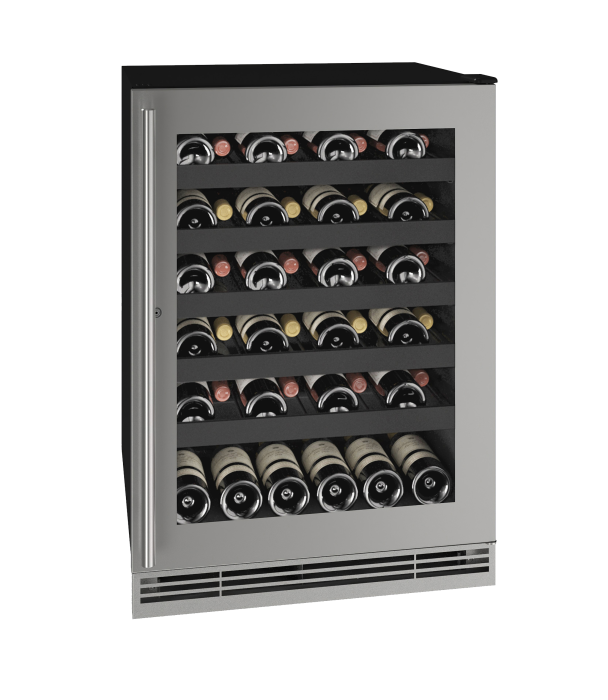 U-Line - 24" 1 Class Wine Refrigerator - HWC124