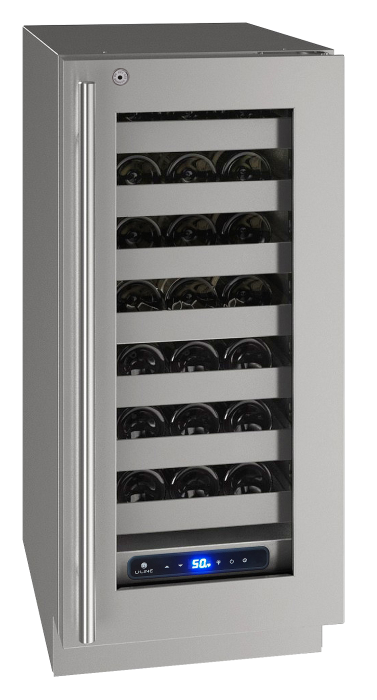 U-Line - 15" 5 Class Wine Refrigerator - HWC515