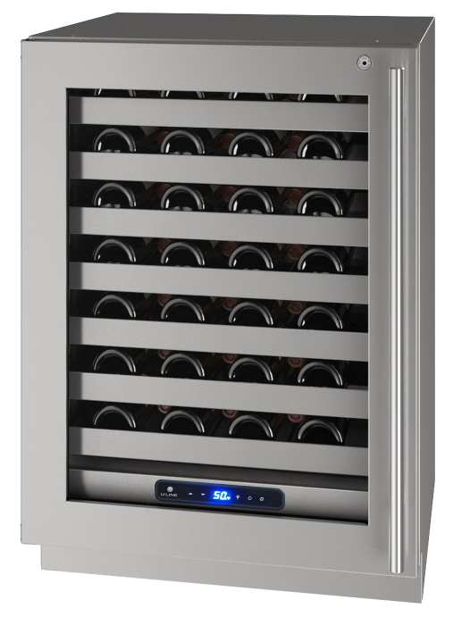 U-Line - 24" 5 Class Wine Refrigerator - HWC524