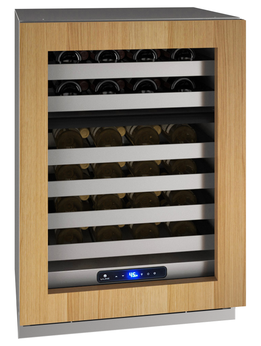 U-Line - 24" 5 Class Dual-Zone Wine Refrigerator - HWD524