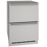 U-Line - 24" Refrigerator Drawers - 115 V - ODR124