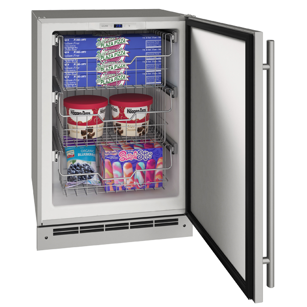 U-Line - 24" Outdoor Convertible Freezer - OFZ124