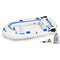 Sea Eagle - SE9 Startup Package 4 Person 11' White/Blue Inflatable Boat Motormount Boats Series  ( SE9K_ST )