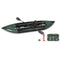 Sea Eagle - 350FX | Pro Solo | 11'6" Green Fishing Explorer Inflatable Fishing Boat Package ( 350FXK_PSB )