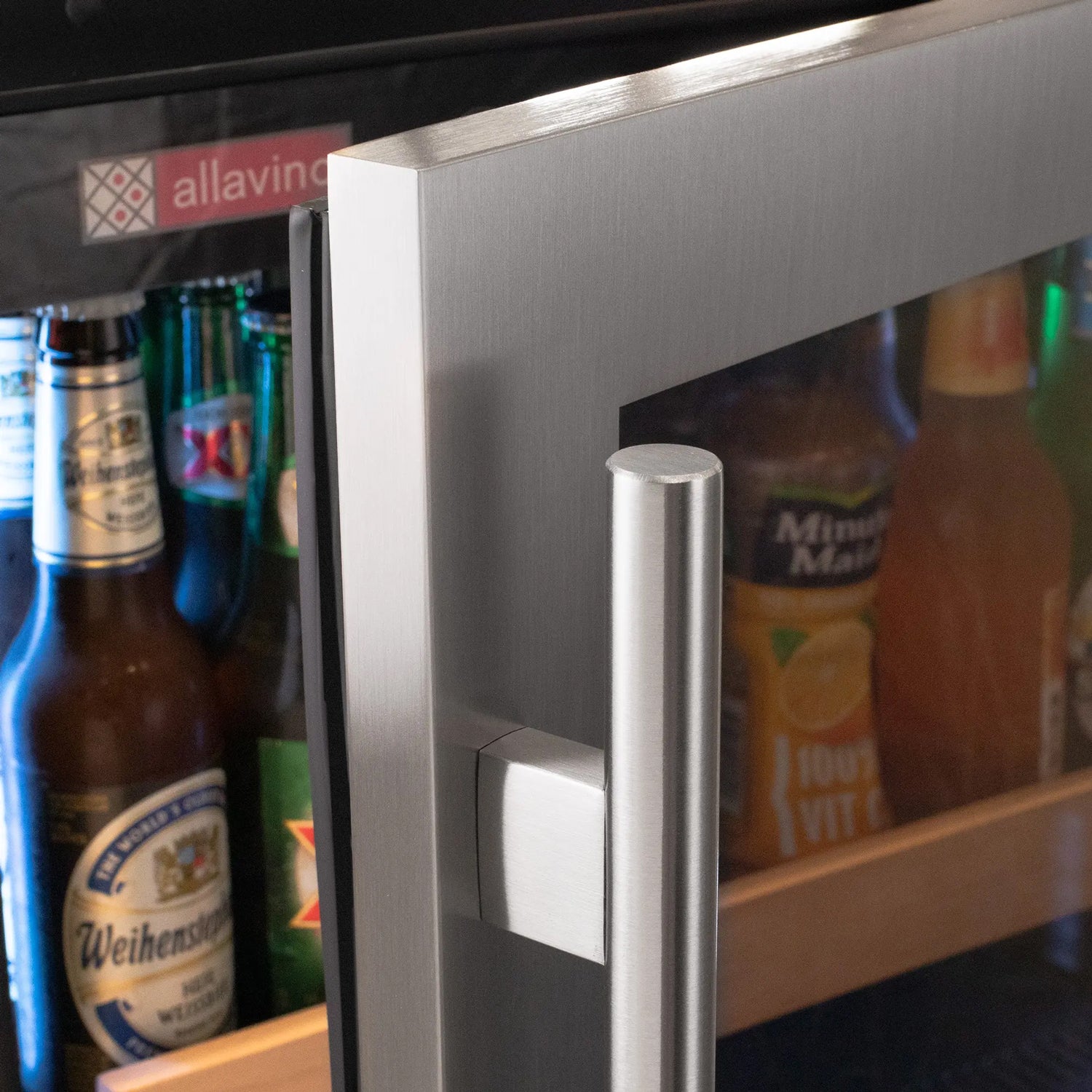 Allavino - 24" Wide Reserva Series Stainless Steel Right Hinge Beverage Center