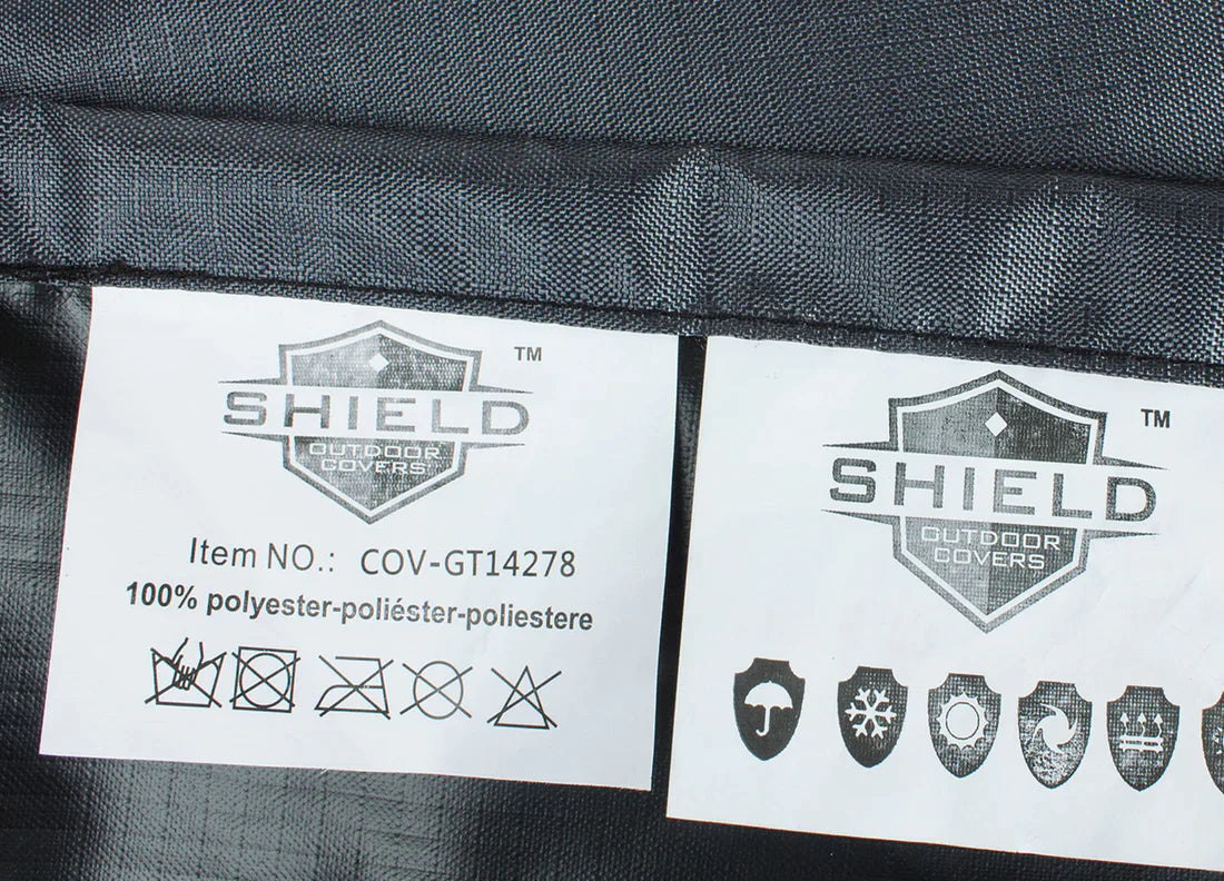 Shield - Grill Cover Titanium 26" Build-in Grill Cover (28"x25"x12") - COV-TGH26