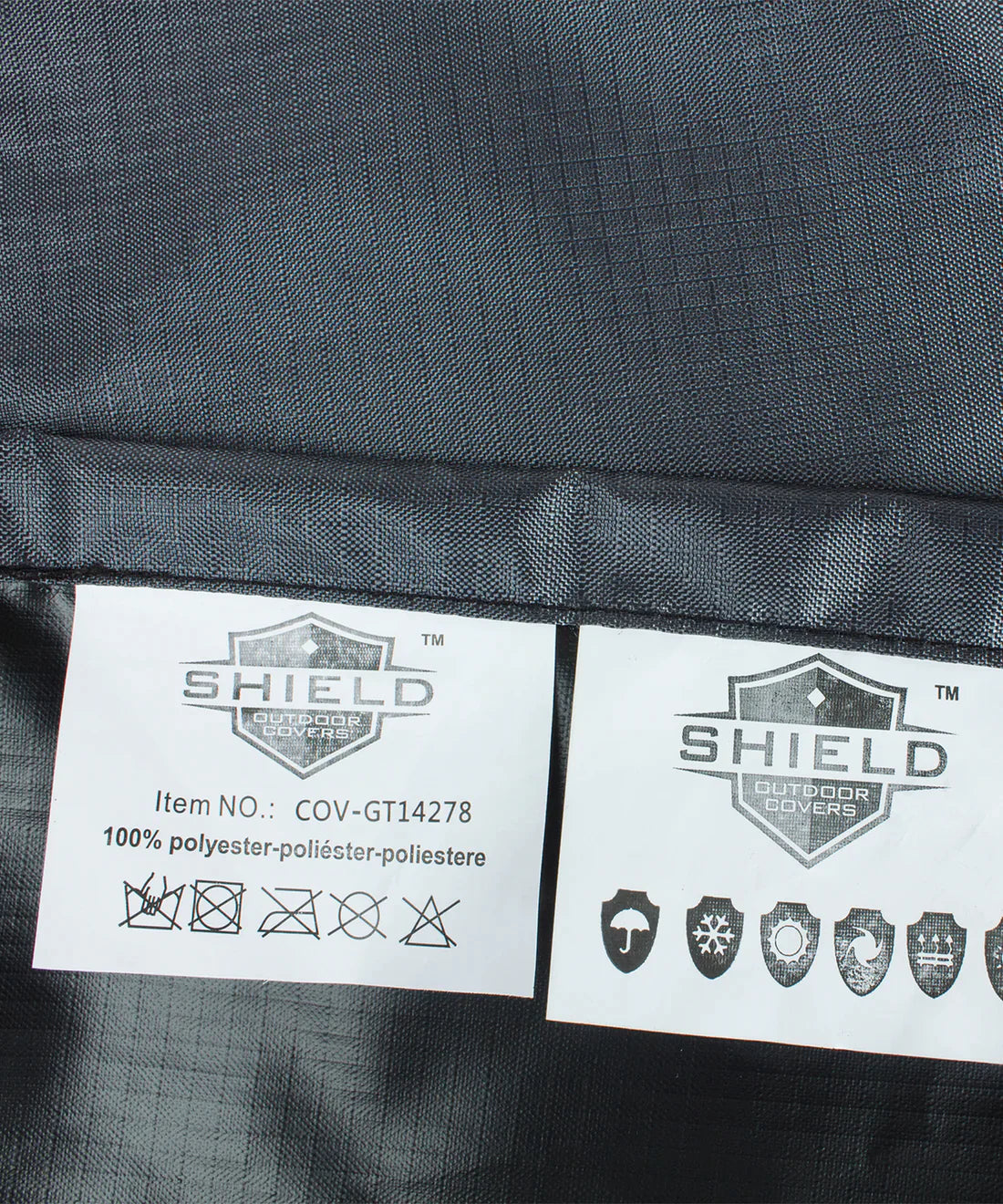 Shield - Chair Cover Small - 25.5"W x 28"D x 29''/42"H Gold - COV-GC11
