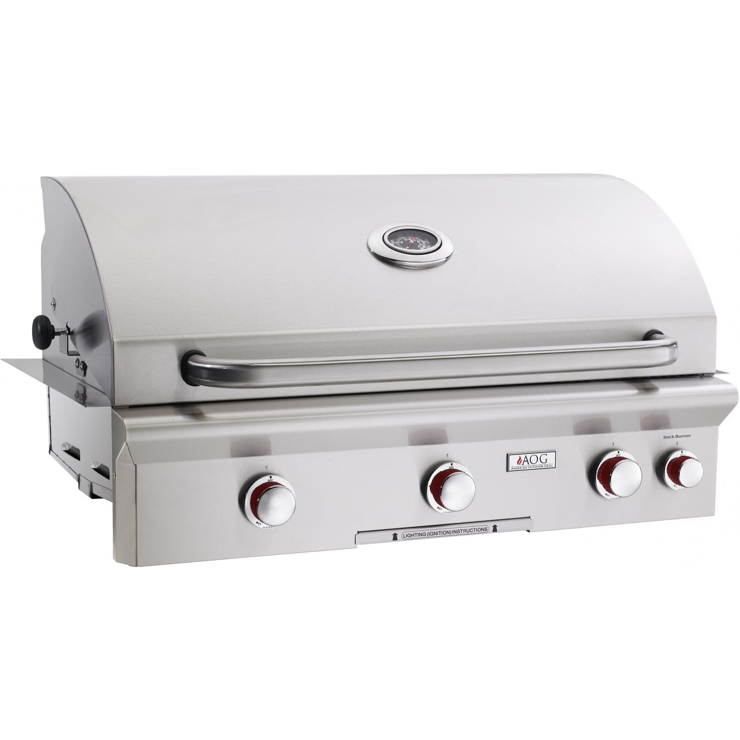 American Outdoor Grill - T-Series 36-Inch 3-Burner Built-In Propane Grill With Rotisserie | 36NBT