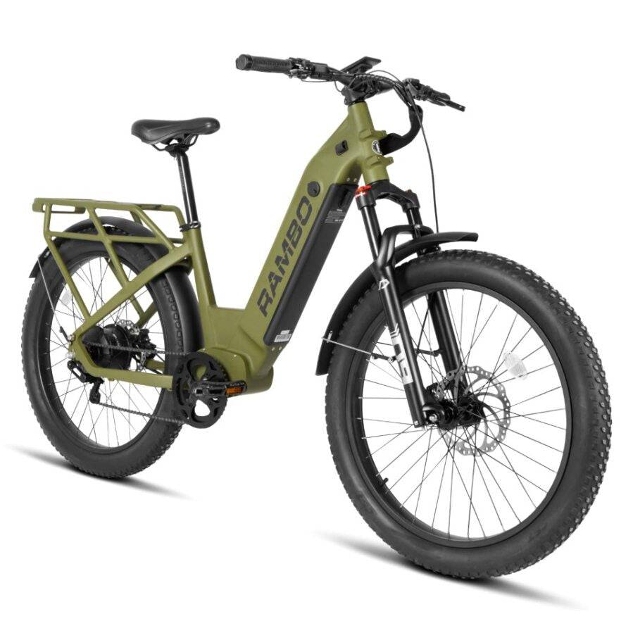 Rambo - Nomad 2.0 1000W Hub Drive Electric Hunting Bike - NOM2.0