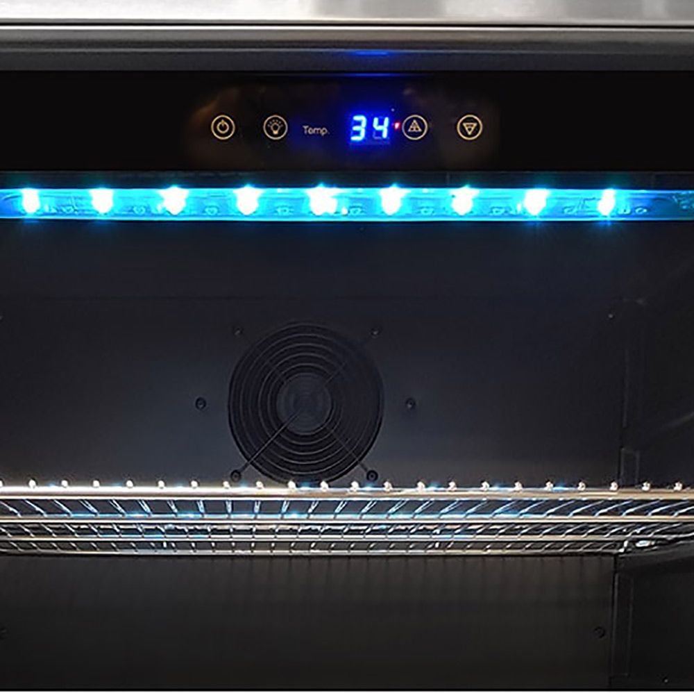 Artisan - 24-Inch Stainless Steel Outdoor Refrigerator, ART-BC24