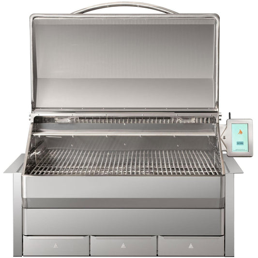 Memphis Grills Elite ITC3 Wi-Fi Monitored 39-Inch 304 Stainless Steel Built-In Pellet Grill - VGB0002S