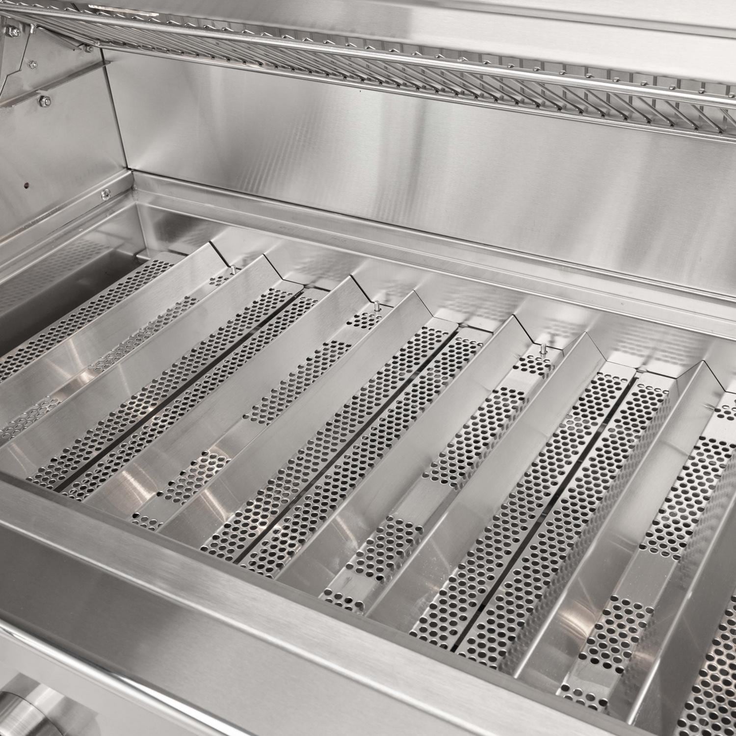 Coyote - CL-Series 42-in 5-Burner Built-In Natural Gas Grill w/ Lift-Assist Hood & Safety Valve - C3CL42NG