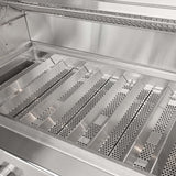 Coyote - CL-Series 42-in 5-Burner Built-In Natural Gas Grill w/ Lift-Assist Hood & Safety Valve - C3CL42NG