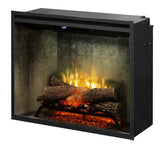 Dimplex - Revillusion 30" Weathered Concrete Built-In Electric Firebox with Glass Pane and Plug Kit - 500002389